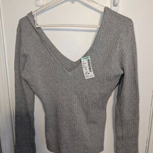 Papaya Long sleeve V-neck